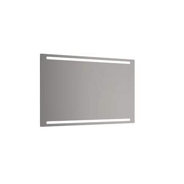 Dansani Spegel med horisontellt ljus upptill och nedtill samt sensor, 120x70 cm